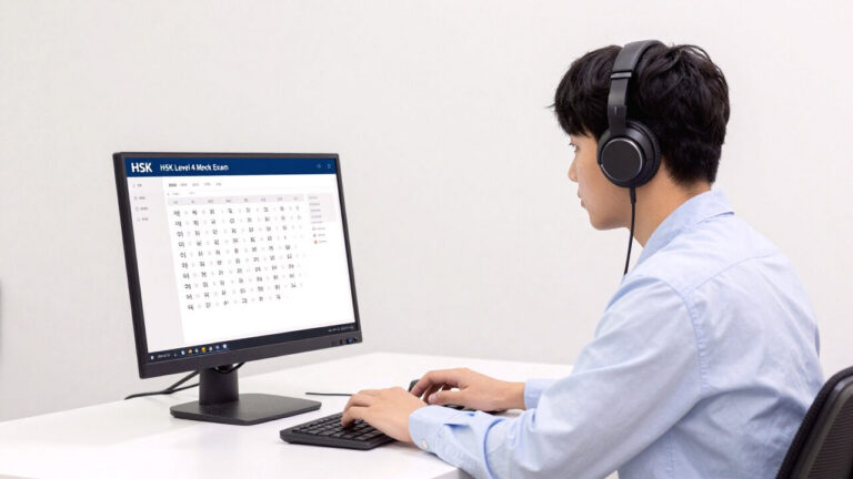 HSK 급수별 난이도 노베이스 4급 5급 2개월 단기 합격법