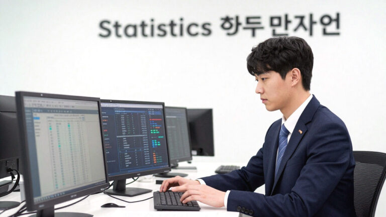 민원 스트레스 0% 7급 9급 통계직공무원 6달 단기 합격 가이드
